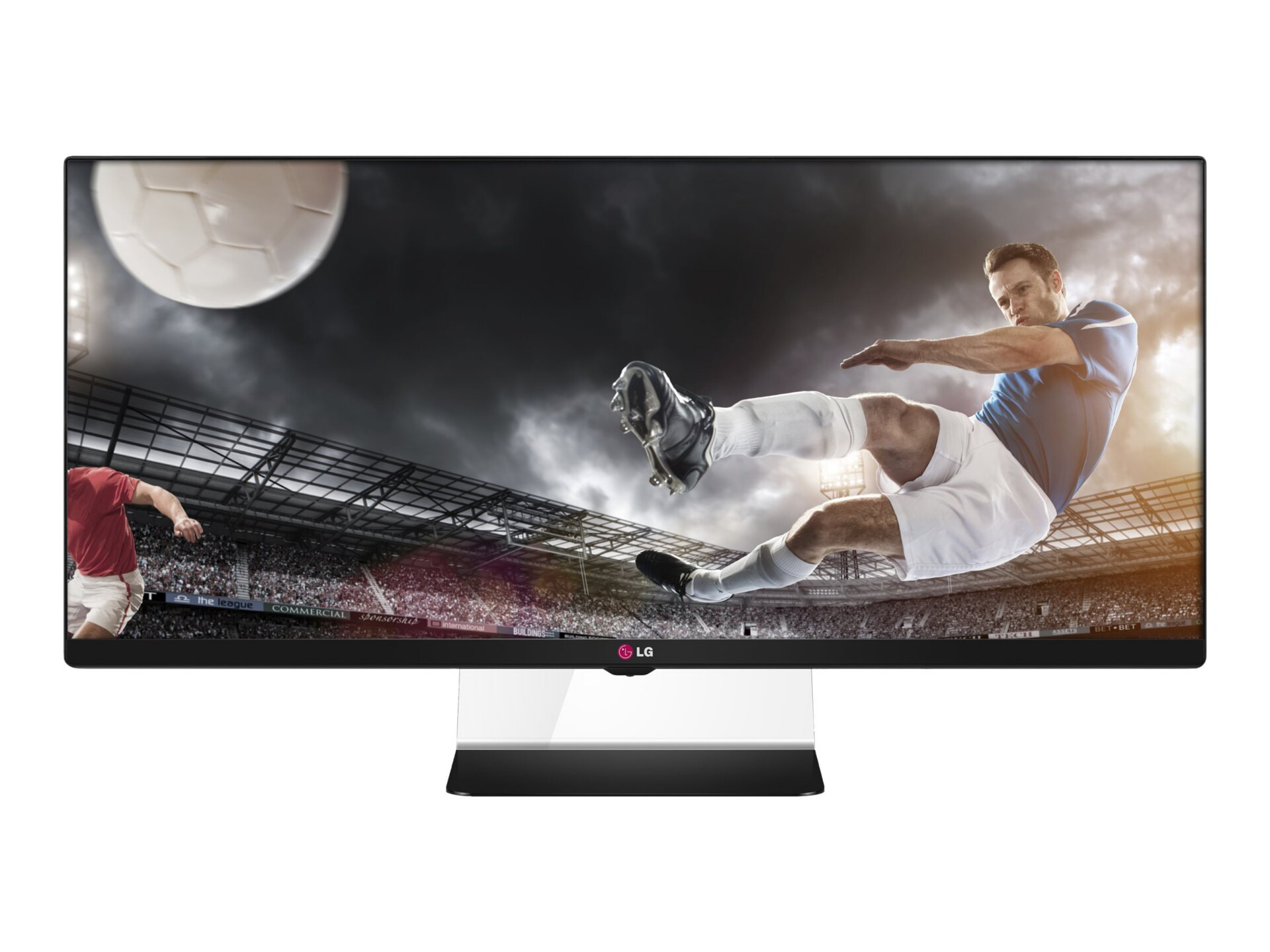 LG 34UM64-P 34" LED-backlit LCD - Black/Silver