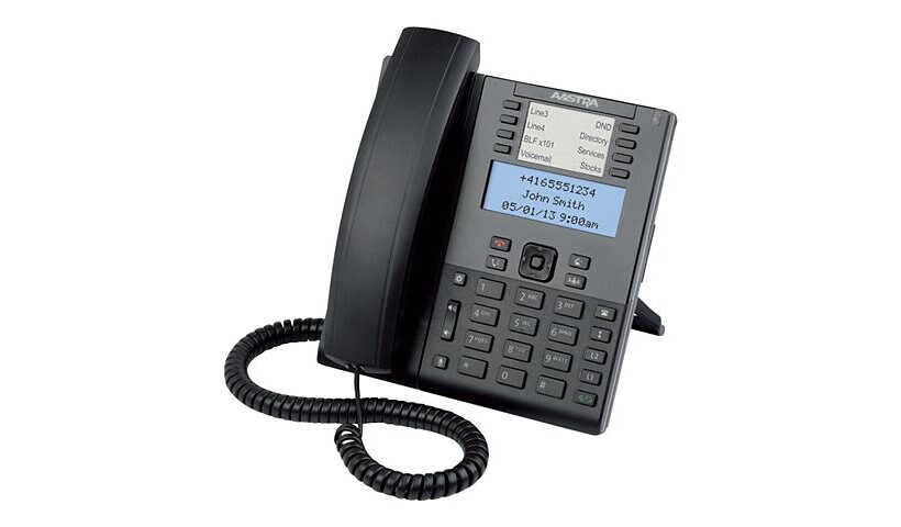 Mitel 6865 - téléphone VoIP - (conférence) à trois capacité d'appel