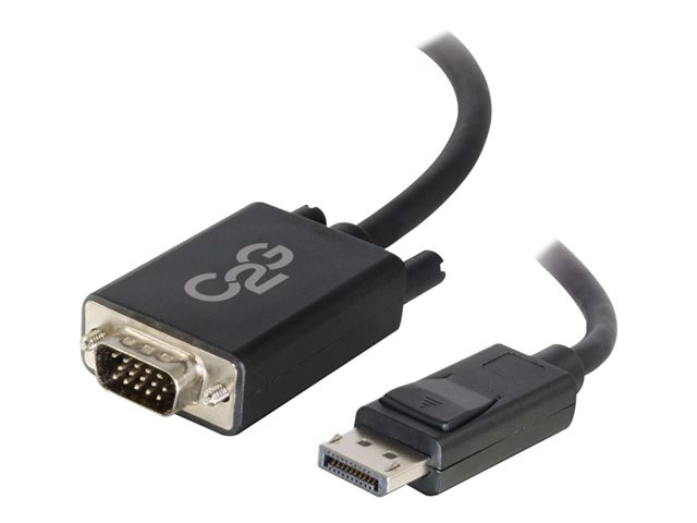 C2G 6ft DisplayPort to VGA Adapter Cable - M/M - DisplayPort cable - 1.83 m