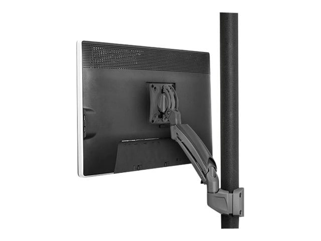 Chief Kontour K1P Dynamic Pole Dual Display Mount - Adjustable Monitor Arm - For 10-30 Inch Monitors - Black