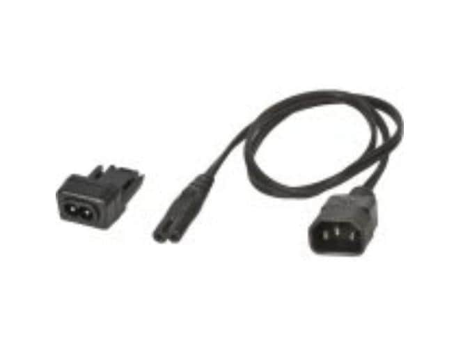 USRobotics Courier Accessory Pack - power cable - IEC 60320 C14 to IEC 60320 C7 - 3 ft