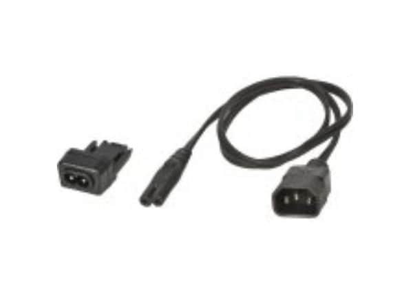 USRobotics Courier Accessory Pack - power cable - IEC 60320 C14 to IEC 60320 C7 - 3 ft