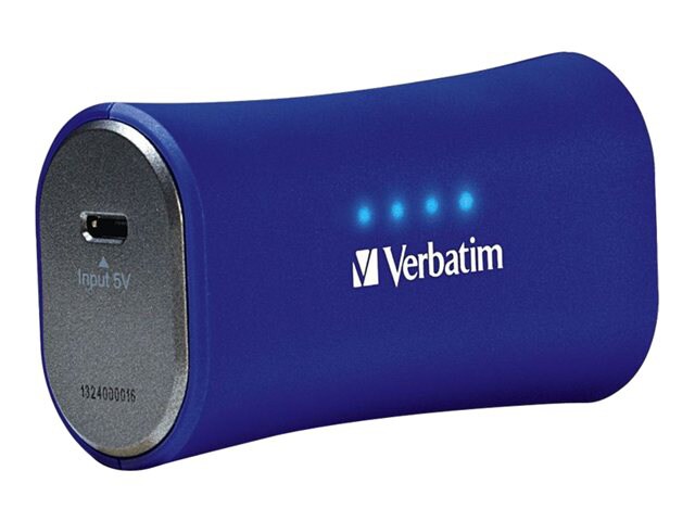 Verbatim Portable Power Pack - external battery pack Li-Ion