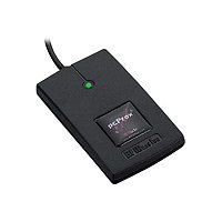 RF IDeas WAVE ID Solo SDK HID iCLASS SE Black Reader - RF proximity reader