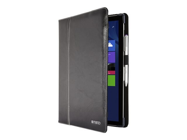 Maroo Protective Flip Cover for Surface Pro 3 - Obsidian Black