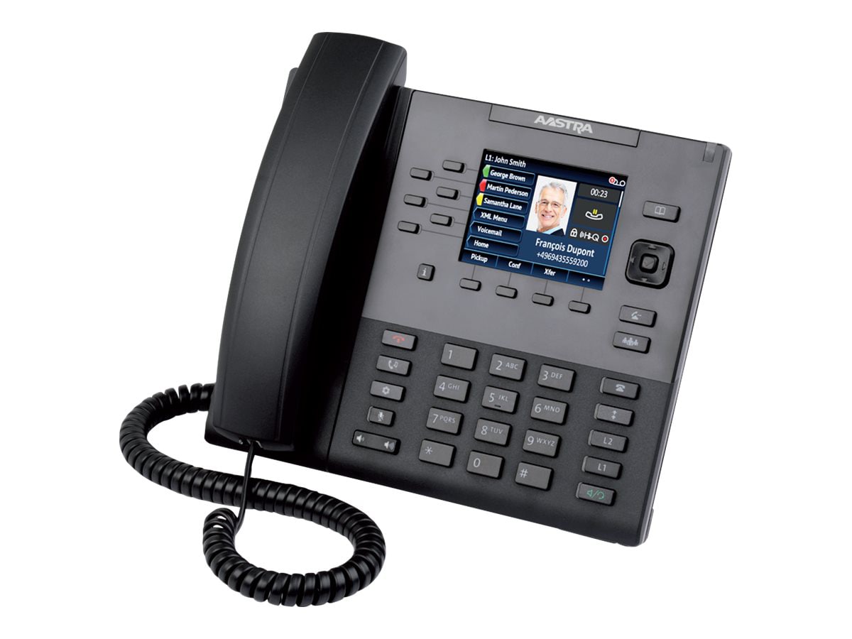 Mitel 6867 - téléphone VoIP - (conférence) à trois capacité d'appel