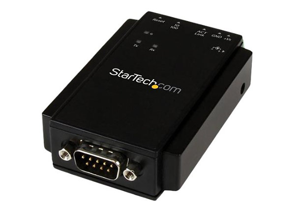 StarTech.com 1Pt Ethernet to Serial Device Server - Serial To IP Adapter