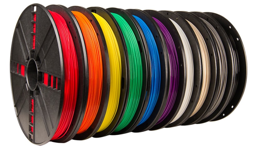 MakerBot PLA Filament (Large Spools) – 10PK Assorted Colors
