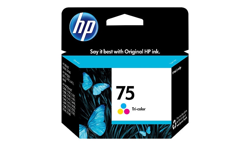HP 75 - color (cyan, magenta, yellow) - original - ink cartridge