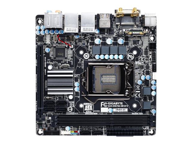 Gigabyte GA-H97N-WIFI - 1.0 - motherboard - mini ITX - LGA1150 Socket - H97