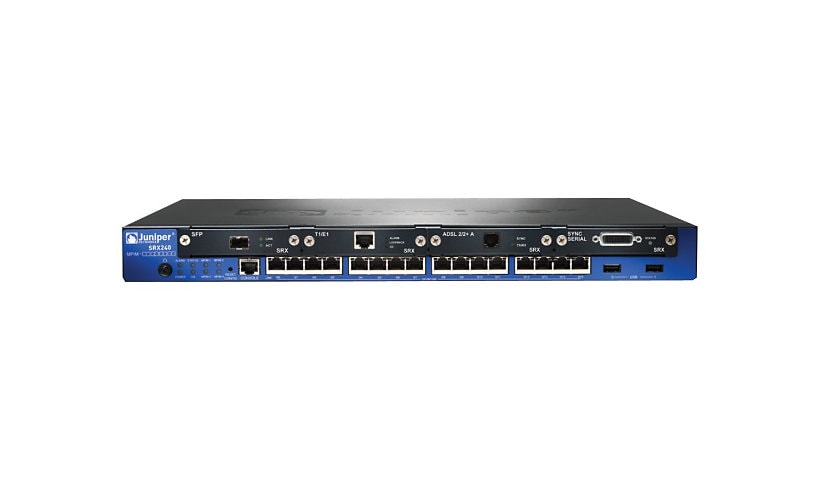 Juniper Networks SRX240 Services Gateway - security appliance - TAA Complia