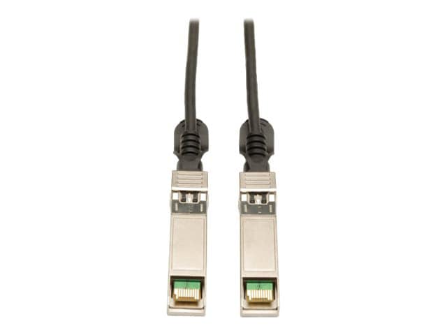Eaton Tripp Lite Series SFP+ 10Gbase-CU Passive Twinax Copper Cable, SFP-H1