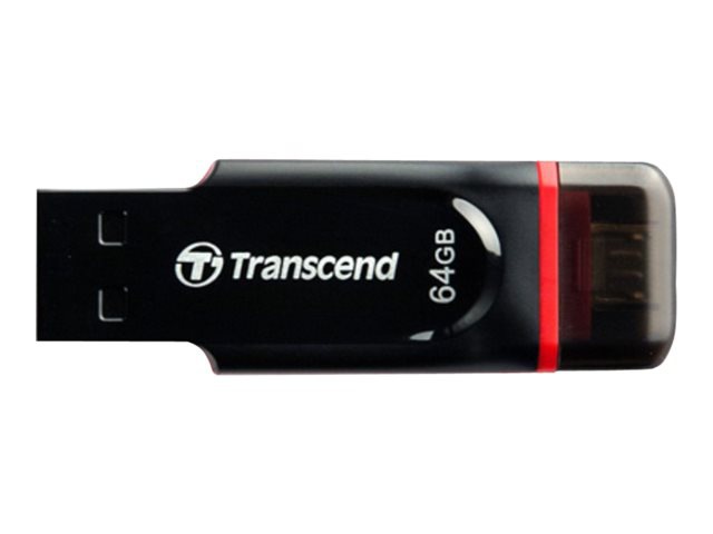 Transcend JetFlash 340 - USB flash drive - 64 GB