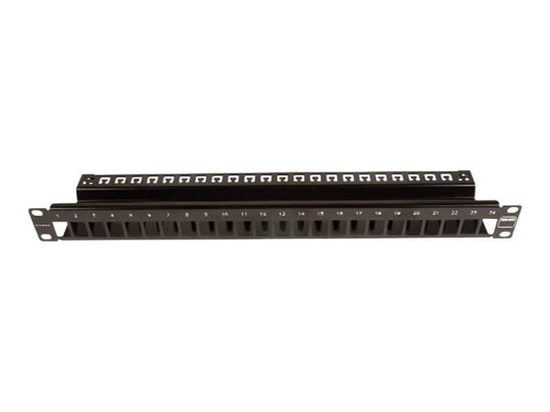 Siemon TERA-MAX patch panel - 1U - 19