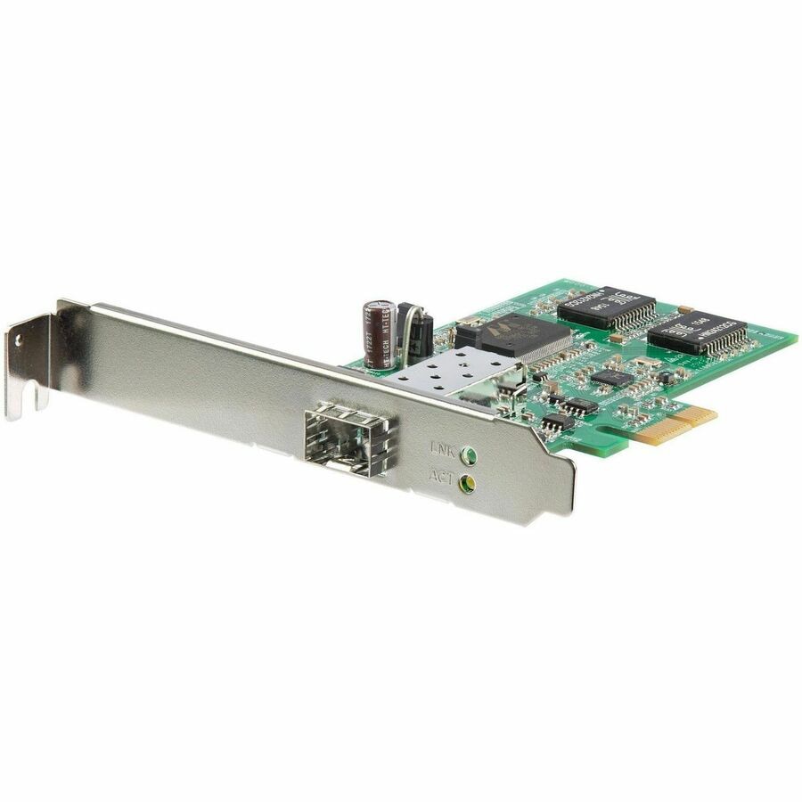 StarTech.com PCI Express Gigabit Ethernet Fiber Network Card w/ Open SFP, P