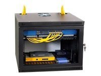 Kendall Howard 8U Security Wall Rack Enclosure - cabinet - 8U