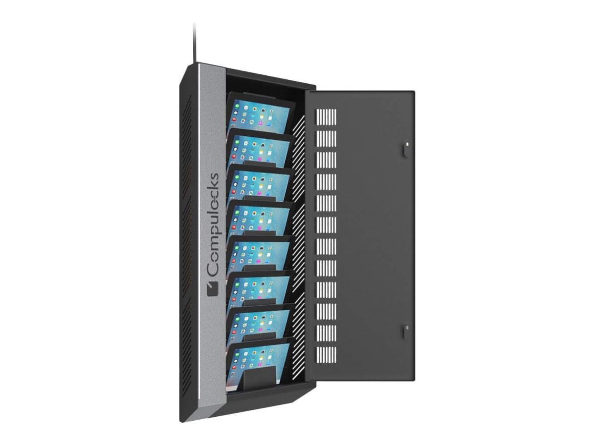 Compulocks WalliPad Tablet / Laptop Charging Wall Mount 10 Devices - cabine