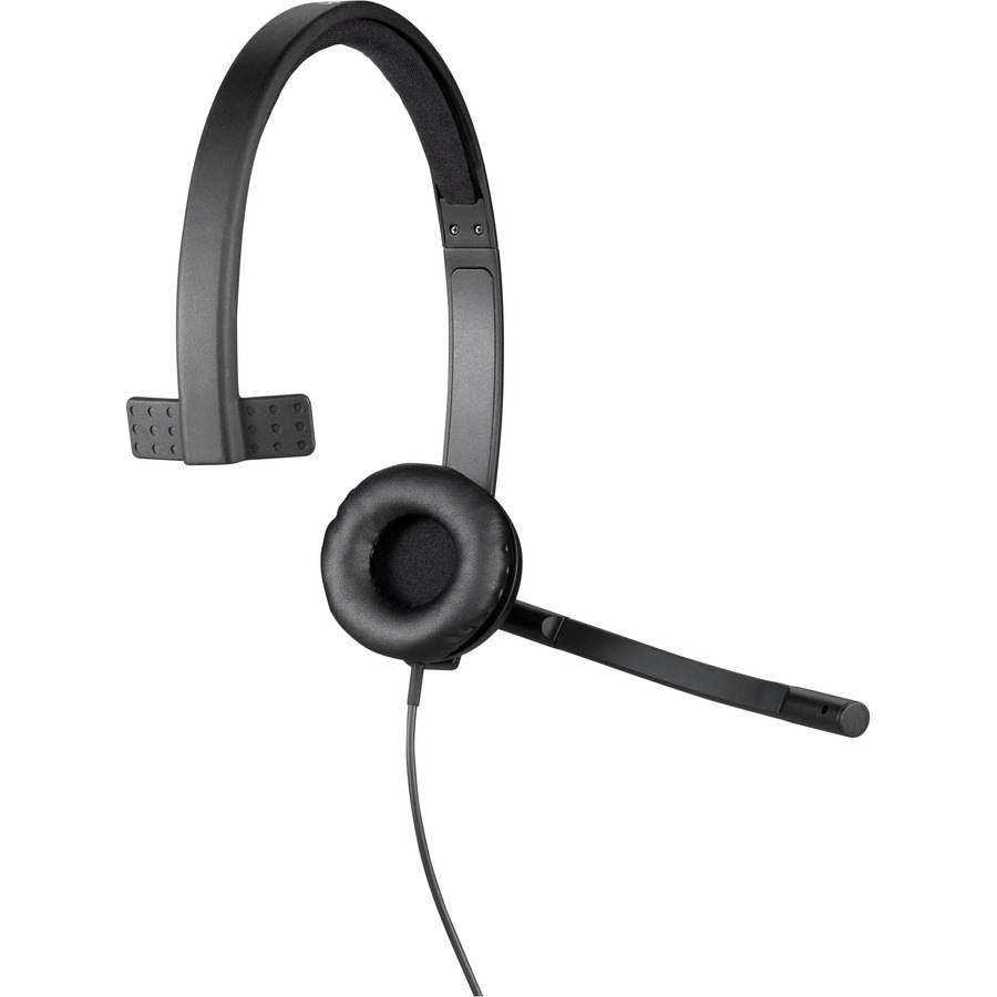 Thumbnail 3 of 11 for Logitech H570e - Mono Wired Headset - USB-A - Noise-Canceling Mic - UC Version - Black