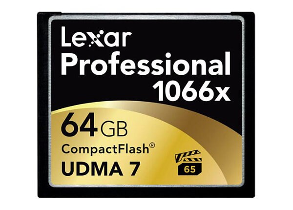 Lexar Professional - flash memory card - 64 GB - CompactFlash