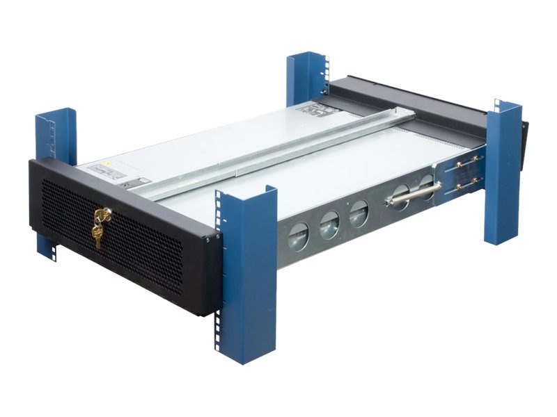RackSolutions server mounting security lock kit - 3U
