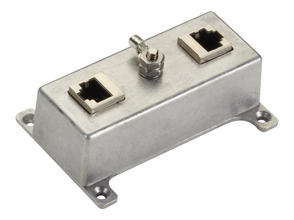 Black Box Indoor Ethernet PoE Lightning Protector - lightning arrester