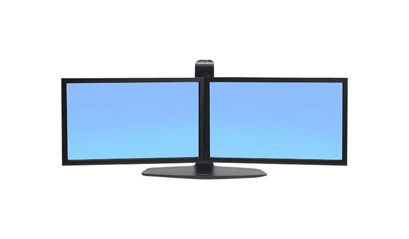 Ergotron Neo-Flex stand - for 2 LCD displays - black