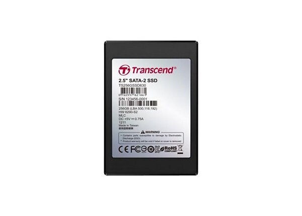 Transcend SSD630 - solid state drive - 64 GB - SATA 3Gb/s