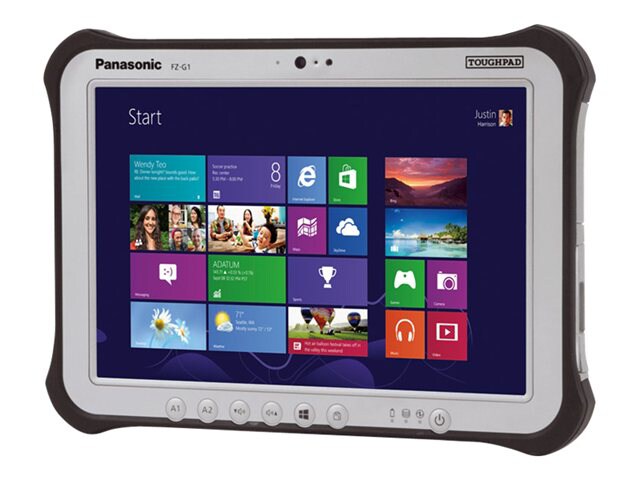 Panasonic Toughpad FZ-G1 - 10.1" - Core i5 4310U - Win 7 Pro / 8.1 Pro downgrade - pre-installed: Win 7 Pro - 8 GB RAM -
