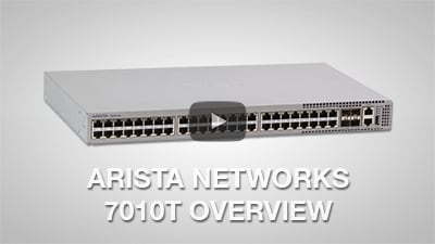 Arista 7010T-48 - switch - 48 ports - managed - rack-mountable 