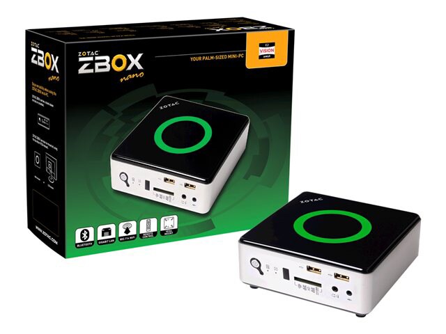 ZOTAC ZBOX nano AD12 - E2-1800 1.7 GHz - 0 MB - 0 GB