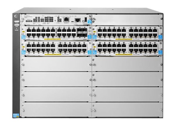 HPE Aruba 5412R-92G-PoE+/4SFP v2 zl2 - switch - 92 ports - managed - rack-mountable