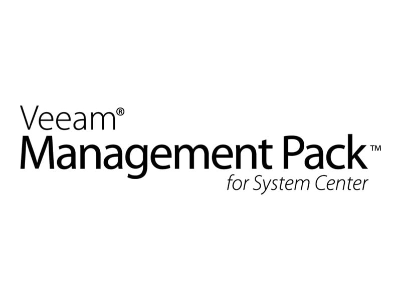 Veeam Management Pack Enterprise Plus for VMware - license + 1 Year Support