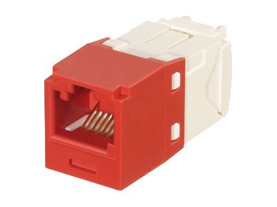 Panduit MINI-COM TX6 Plus Keyed UTP Jack Module - modular insert