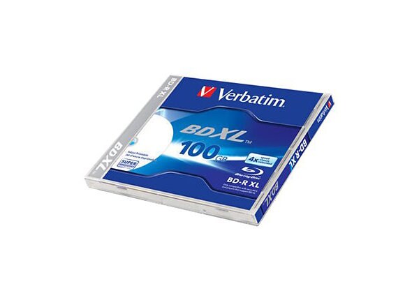 Verbatim - BD-R XL x 1 - 100 GB - storage media