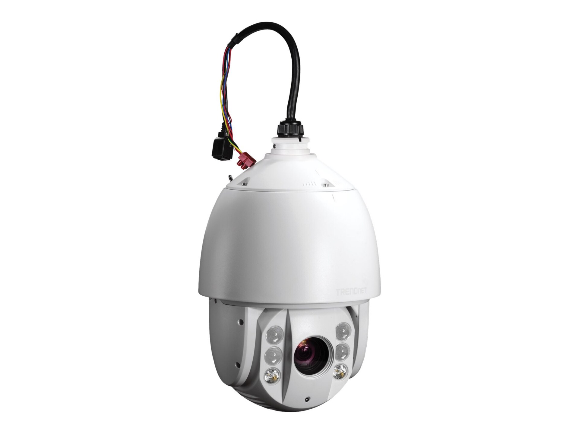 TRENDnet TV TV-IP450PI Outdoor 1.3 MP HD PoE IR Speed Dome Network Camera - network surveillance camera
