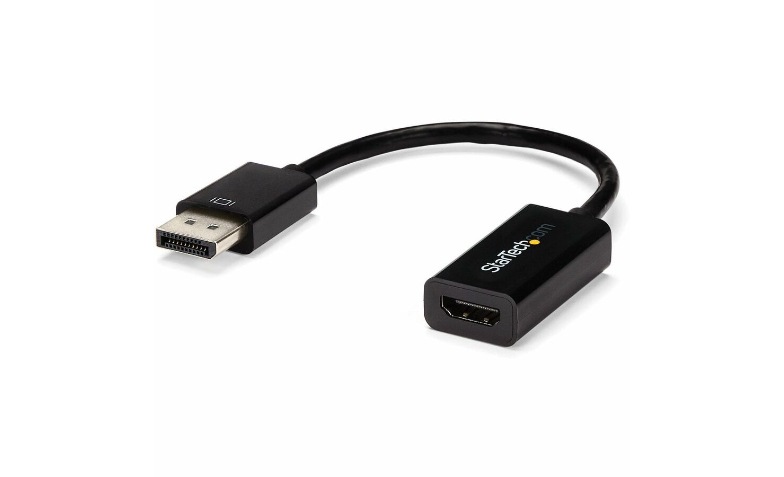 StarTech.com DisplayPort to HDMI Adapter, 4K 30Hz Active DP