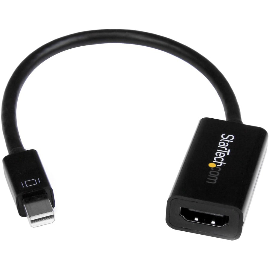 StarTech.com Mini DisplayPort to HDMI Adapter - 4K Active mDP 1.2 to HDMI