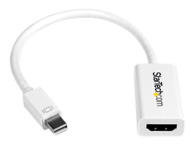 StarTech.com Mini DisplayPort to HDMI Adapter, Active Mini DP to HDMI Video Converter for Monitor/Display, 4K 30Hz, mDP