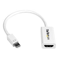 StarTech.com Mini DisplayPort to HDMI Adapter, Active Mini DP to HDMI Video Converter for Monitor/Display, 4K 30Hz, mDP