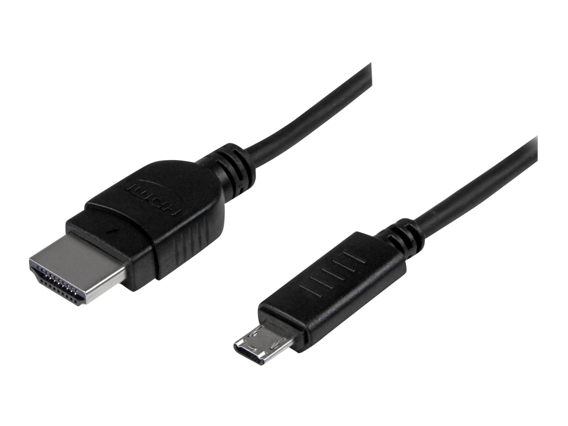 StarTech.com 3m Passive 11 Pin Micro USB to HDMI MHL Cable for Samsung - video / audio cable - MHL / HDMI - 3 m