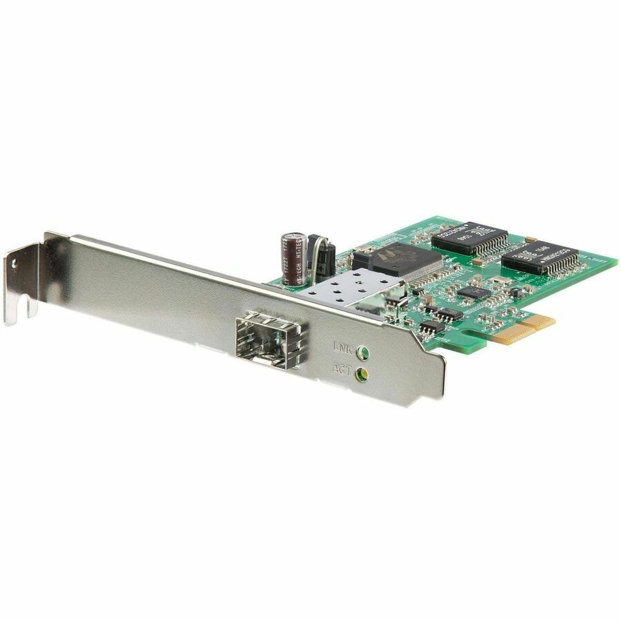 StarTech.com Carte réseau PCI Express à 1 port fibre optique Gigabit  Ethernet avec slot SFP ouvert - Support low profile (PEX1000SFP2)