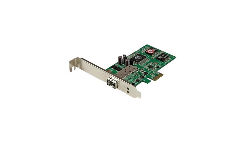 StarTech.com PCI Express Gigabit Ethernet Fiber Network Card w/ Open SFP