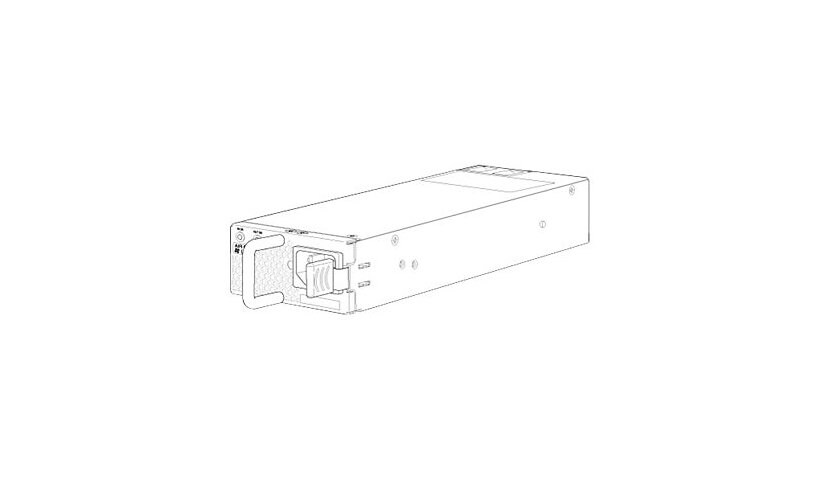 Juniper Networks - power supply - power cord ordered separately, front-to-back airflow - 350 Watt