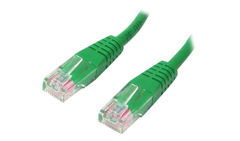 StarTech.com Cat5e Ethernet Cable 3 ft Green - Cat 5e Molded Patch Cable