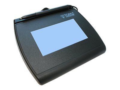 Topaz SignatureGem LCD 4x3 T-LBK755-BBSB-R - signature terminal - serial