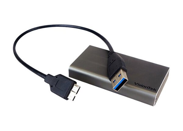 VisionTek - storage enclosure - SATA 6Gb/s - USB 3.0