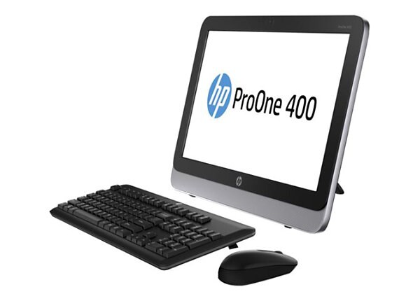 HP ProOne 400 G1 - Core i3 4360T 3.2 GHz - 4 GB - 500 GB - LED 19.5"
