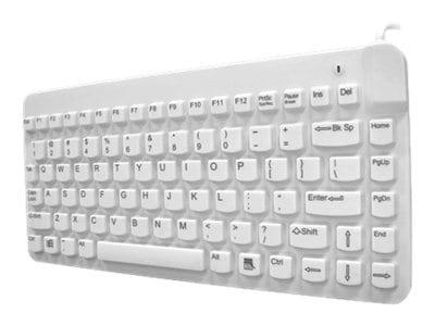 Man & Machine Slim Cool - keyboard - hygienic white