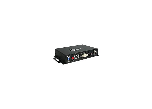SIIG HDMI to VGA/Component + Audio - video converter - black