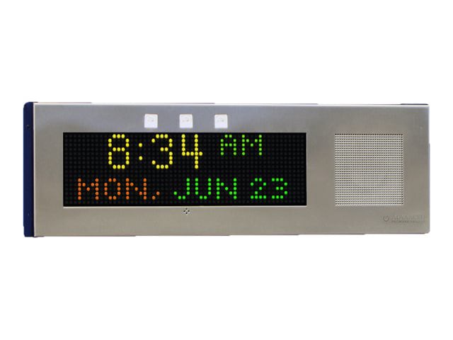 Advanced Network Devices Large IP - clock - rectangular - electronic - 28.1